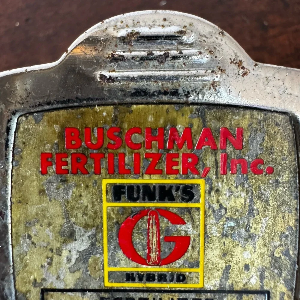 Buschman Fertilizer - Reynolds, Indiana, Chip Clip Binder Clip Fridge Magnet